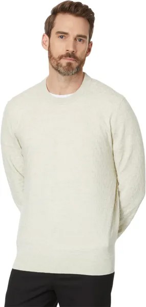 Свитер Ted Baker Loung Long Sleeve T Stitch Crew Neck Sweater, цвет Stone