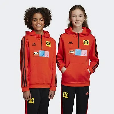 Детская толстовка с капюшоном adidas Originals x LEGO