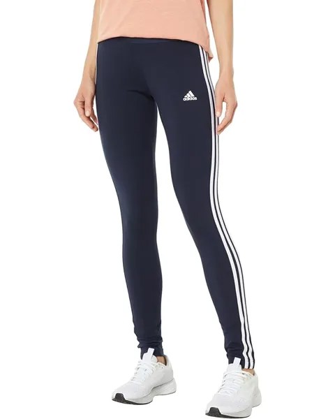 Леггинсы adidas 3-Stripes, цвет Legend Ink/White