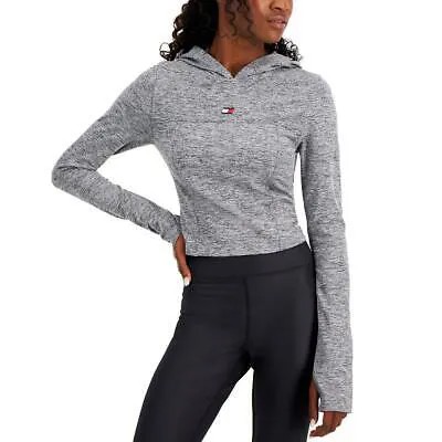 Tommy Hilfiger Sport Женская толстовка с вырезом для фитнеса и тренировок Athletic BHFO 7681