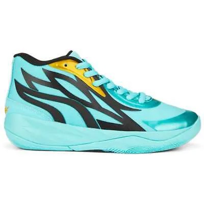 Puma Mb.02 X Honeycomb Basketball Youth Boys Синие кроссовки Спортивная обувь 37761