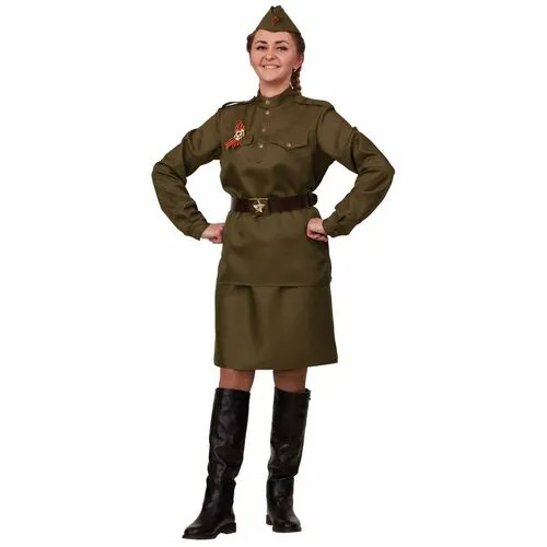 Костюм Солдатка (2030-1), размер 42, цвет мультиколор, бренд Батик