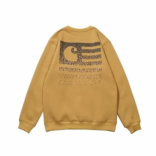 Свитшот carhartt, размер M, желтый, горчичный