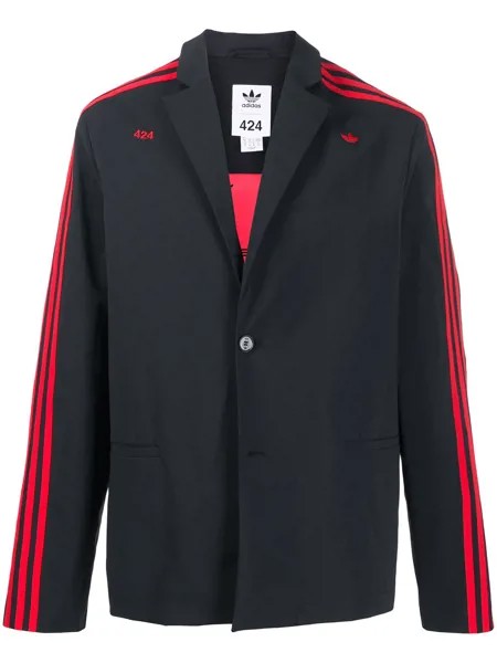 Adidas by 424 легкий пиджак с полосками