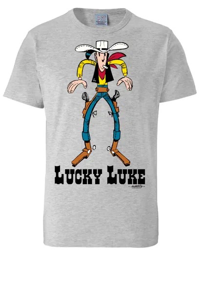 Футболка Logoshirt Lucky Luke, серый