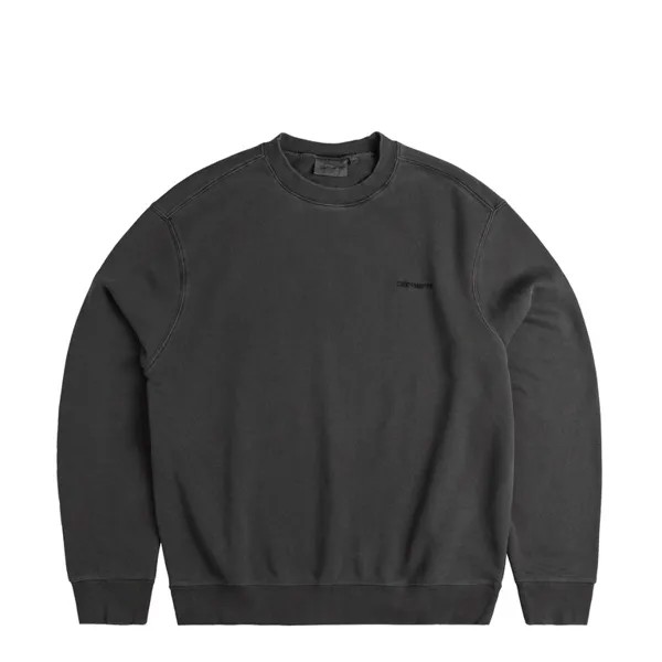 Рубашка Duster Script Sweatshirt Carhartt Wip, черный