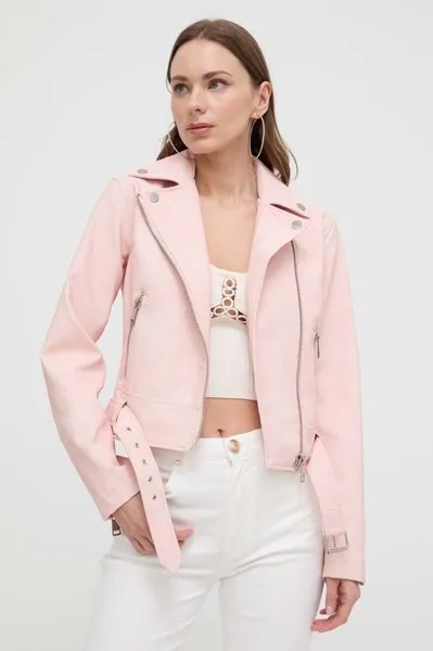 Мотоциклетная куртка Guess, роза