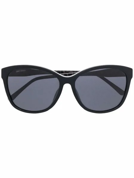 Jimmy Choo Eyewear солнцезащитные очки в оправе 'кошачий глаз'