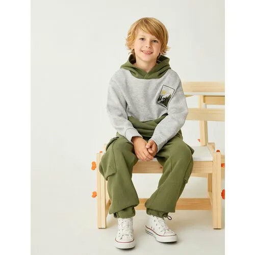 Брюки KOTON, размер 4-5 лет, хаки