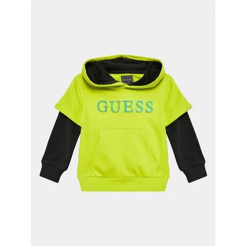 Худи GUESS, размер 12Y [METY], зеленый
