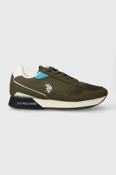 Кроссовки NOBIL U.S. Polo Assn., зеленый