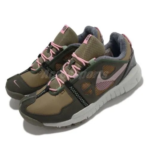 Nike Free Terra Vista Коричневый Розовый Серый Мужская спортивная обувь унисекс для бега CZ1757-300