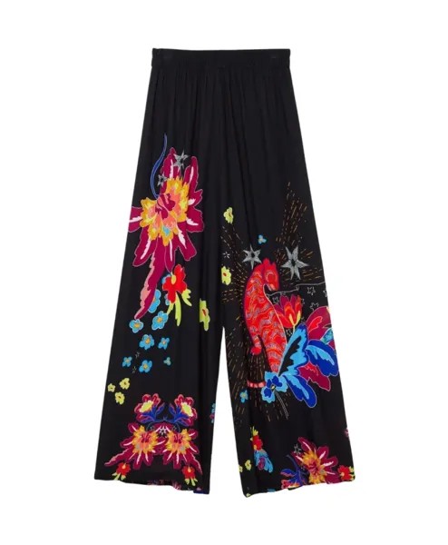 Широкие брюки Desigual, мультиколор
