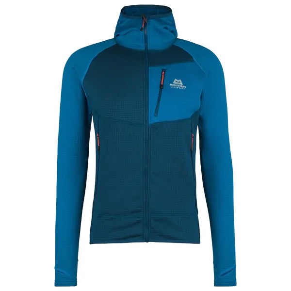 Флисовая жилетка Mountain Equipment Eclipse Hooded, цвет Majolica/Mykonos