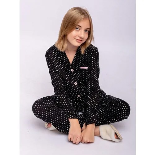 Пижама  Batik, размер 110, черный