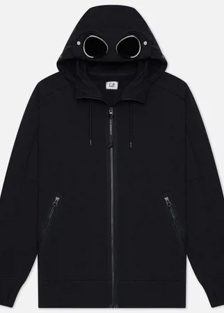 Мужская толстовка C.P. Company Diagonal Raised Fleece Goggle, цвет синий, размер M