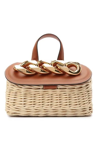 Сумка Chain Lid Basket small JW Anderson