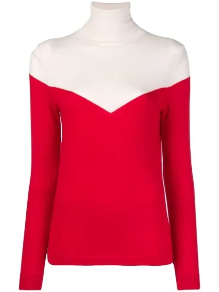 Джемпер в двух тонах Cashmere In Love, красный