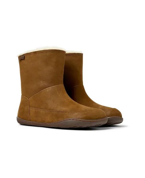Женские ботинки Peu Cami Camper, цвет Brown