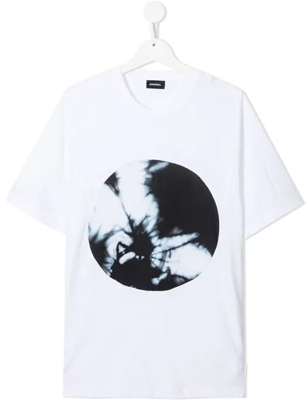 Diesel Kids футболка с графичным принтом