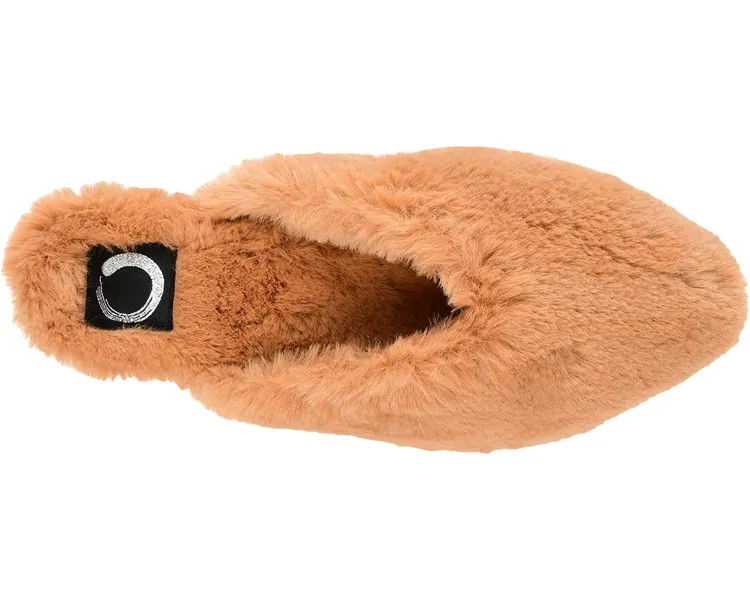 Слипперы Faux Fur Sundown Slipper Journee Collection, верблюд