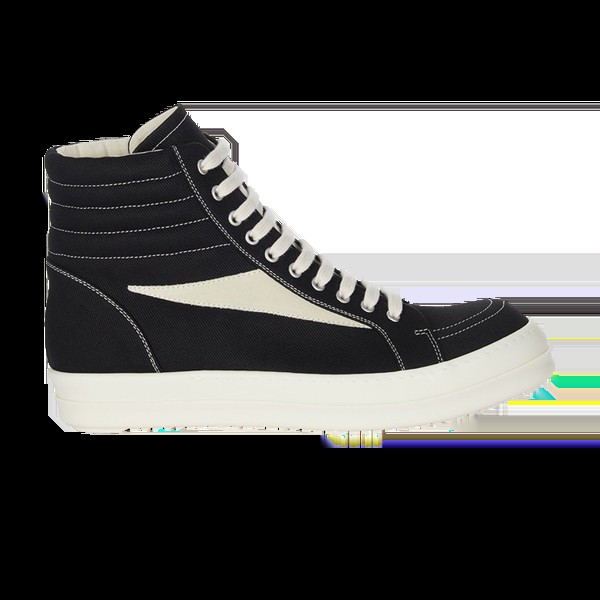 Кроссовки Rick Owens Wmns Porterville DRKSHDW Vintage High, цвет Black Milk