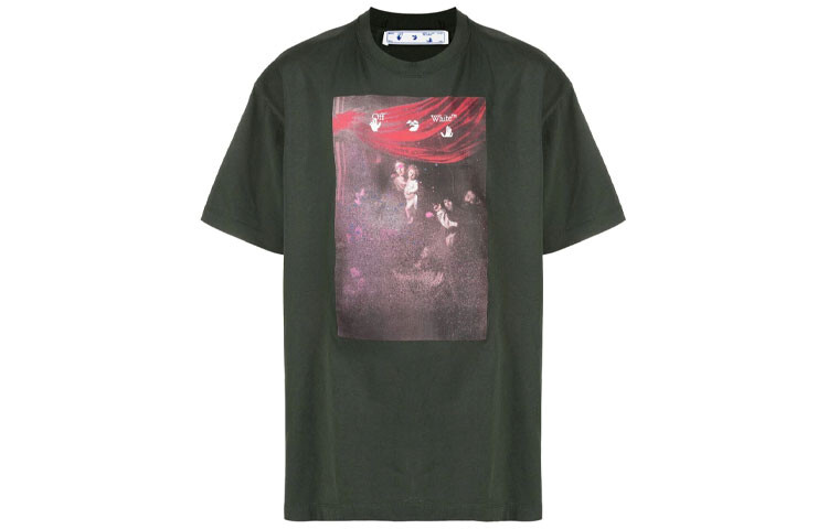 Футболка с картиной Караваджо Off-White, цвет Jasper