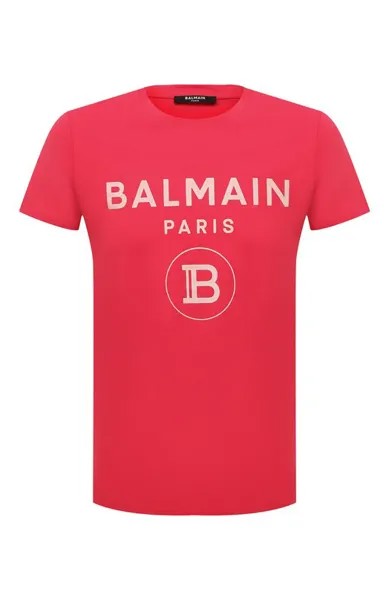 Хлопковая футболка Balmain