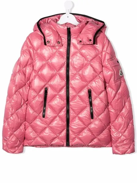 Moncler Enfant стеганый пуховик