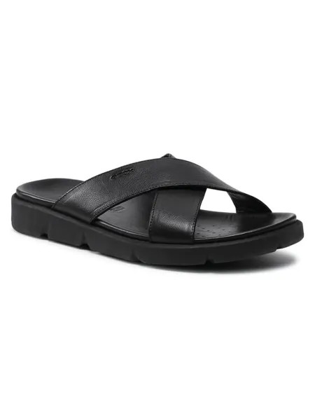 Шлепанцы мужские GEOX U Xand 2S C U15BGC 0003C C9999 черные 41 EU