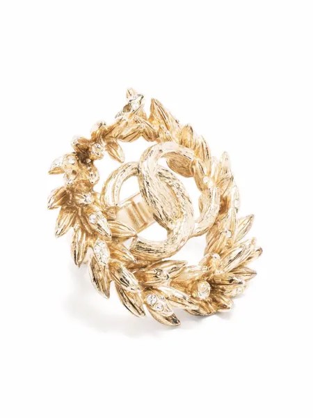 Chanel Pre-Owned кольцо CC 2013-го года
