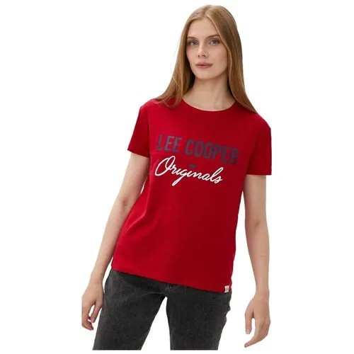 Футболка Lee Cooper Straight Crew Neck Женщины MT4A119348AS2LC3-LCR M