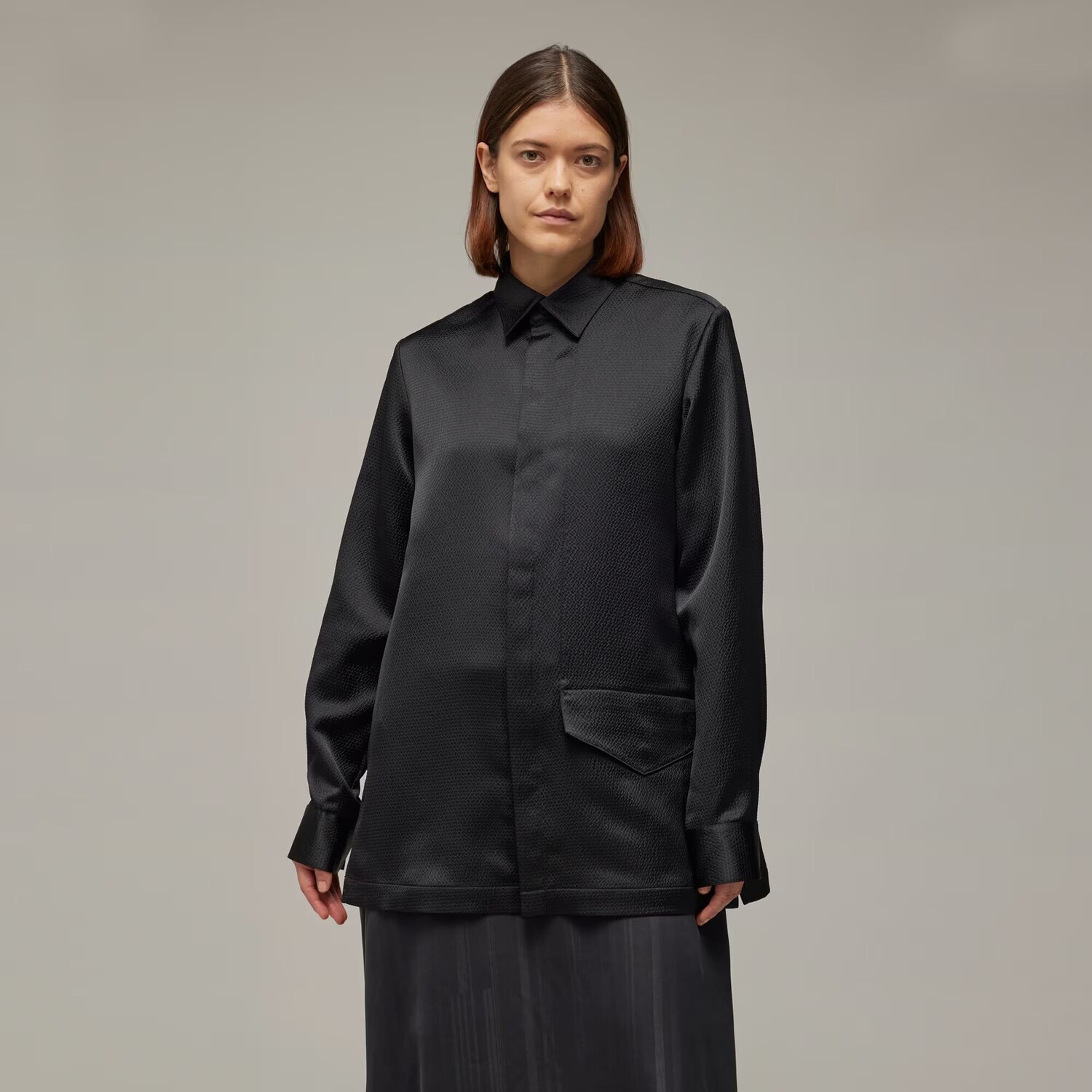 Рубашка из технического хлопка Y-3 Adidas