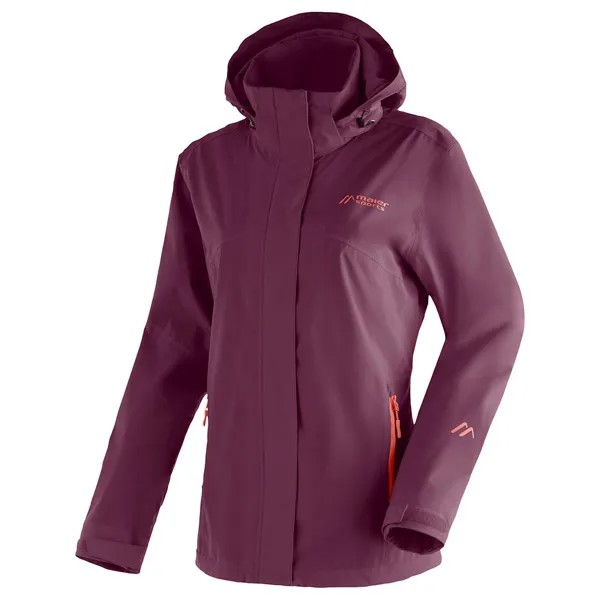 Куртка Maier Sports Metor Rec W Full Zip Rain, фиолетовый