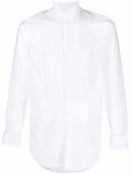Valentino Pre-Owned рубашка 1990-х годов со вставками