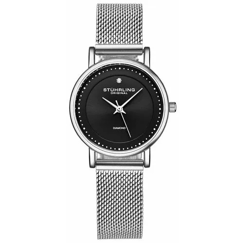 Наручные часы STUHRLING Наручные часы Stuhrling 4005.1, серебряный, черный