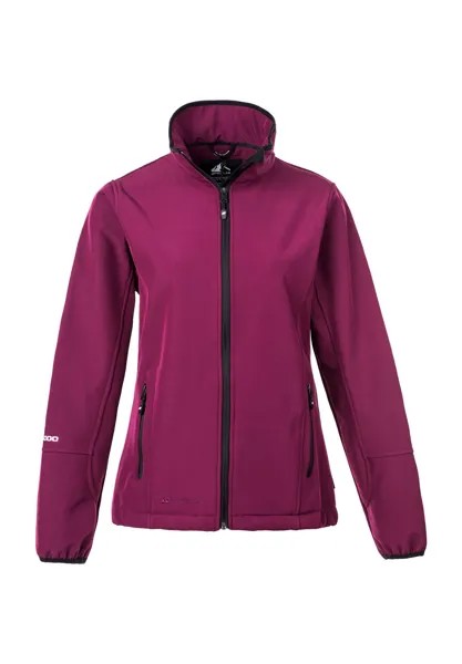Куртка Covina Softshell из водонепроницаемого и ветронепроницаемого функционального материала WHISTLER, цвет Dark Purple