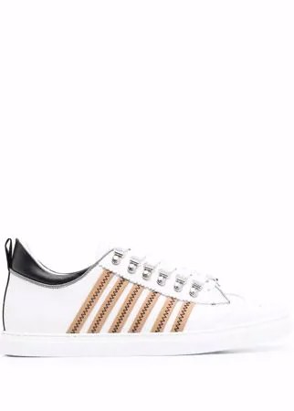 Dsquared2 кеды на шнуровке