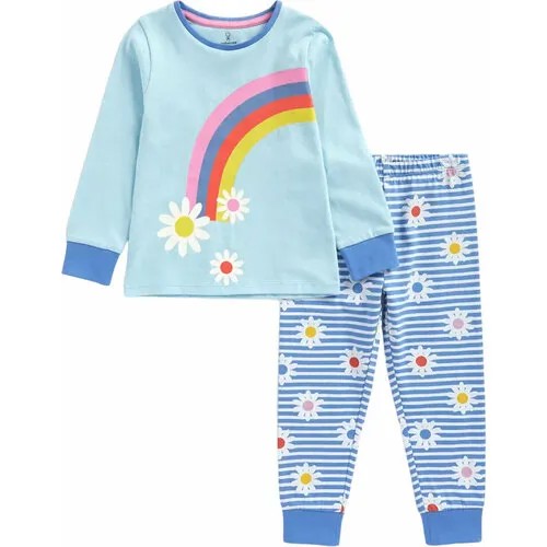 Пижама  mothercare, размер 98, синий
