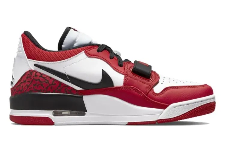 Кроссовки Jordan Legacy 312 Vintage Basketball Shoes Men Low-top Red/Black, красный