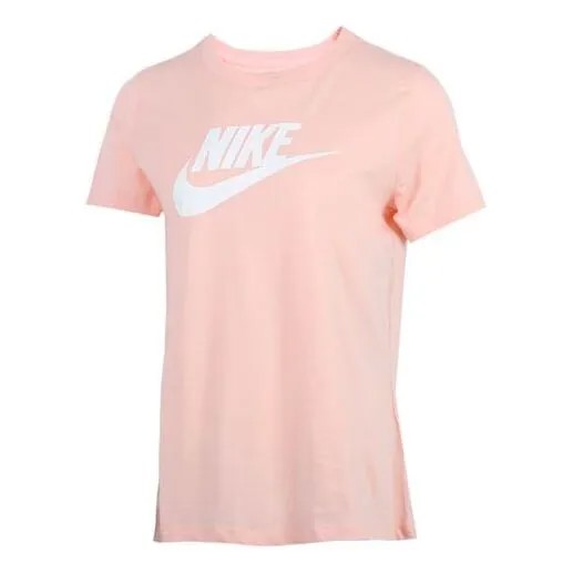 Футболка спортивная одежда необходимая Nike, розовый