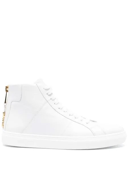 Moschino высокие кроссовки, белый