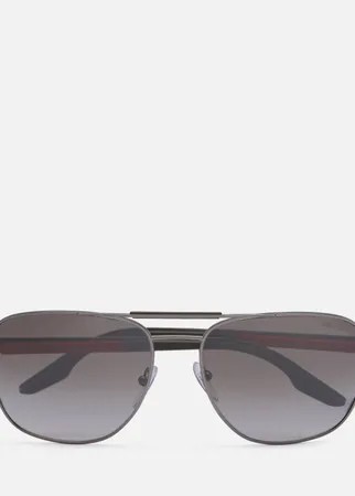 Солнцезащитные очки Prada Linea Rossa 53XS-7CQ02M-2N, цвет серый, размер 60mm