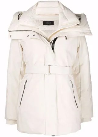 Mackage пуховик с поясом