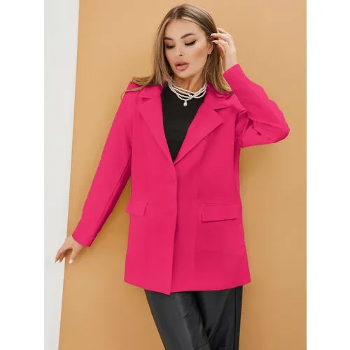 Пиджак Brandberry, размер 46, розовый