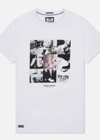 Мужская футболка Weekend Offender Nine, цвет белый, размер M
