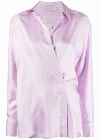 Emilio Pucci рубашка с асимметричной застежкой