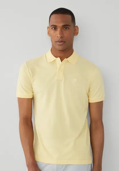 Рубашка-поло Logo Hackett London, цвет soft yellow