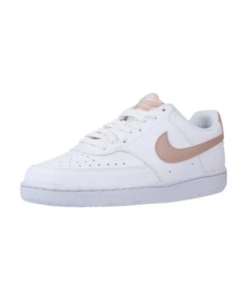 Стильные низкие кеды Court Vision Nike, бежевый
