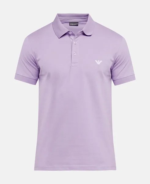 Функциональная рубашка-поло Emporio Armani, лиловый